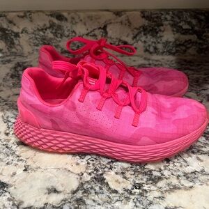 Women's Vibrant Pink NoBull Sneakers